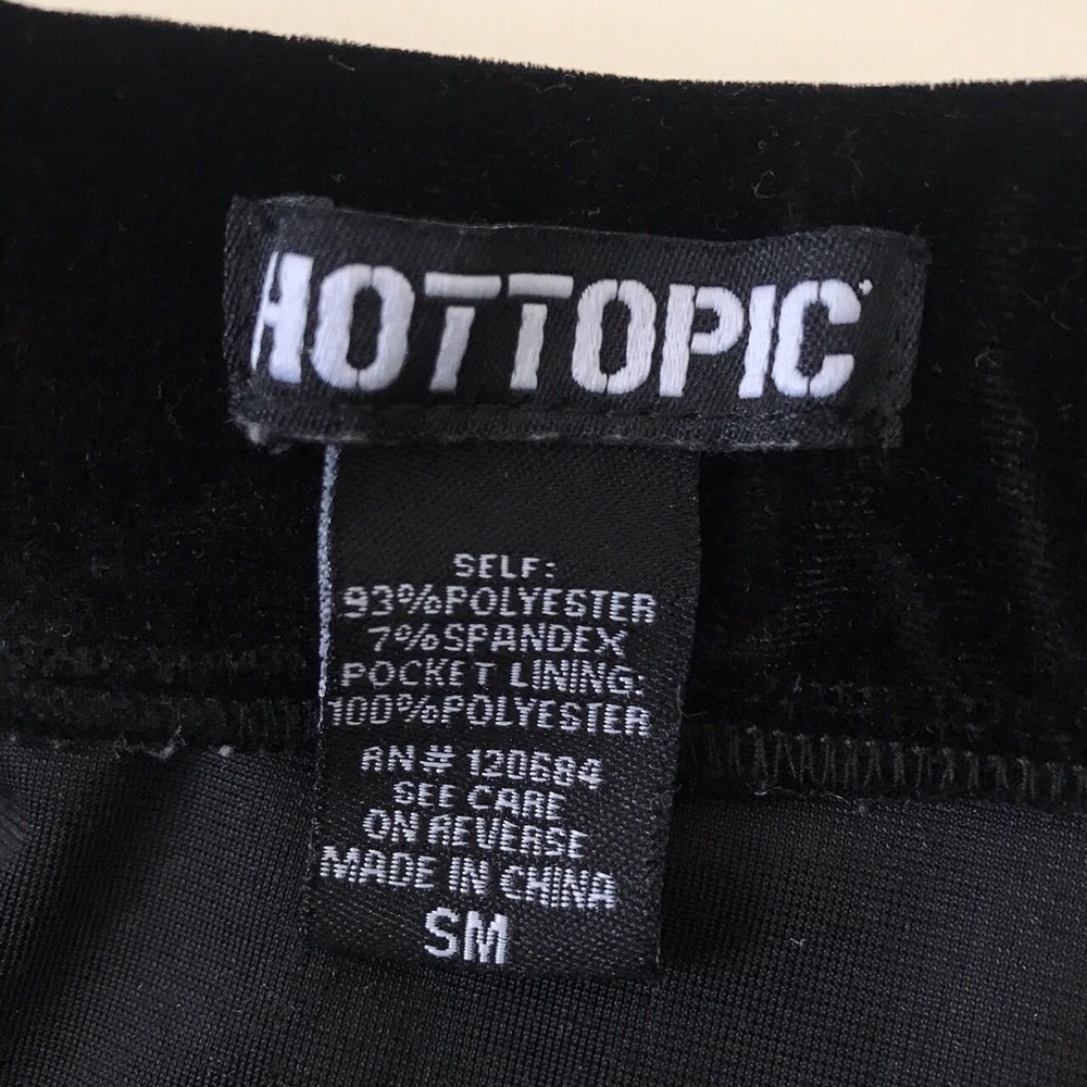 Hot topic velour mini skirt - Picture 2 of 5